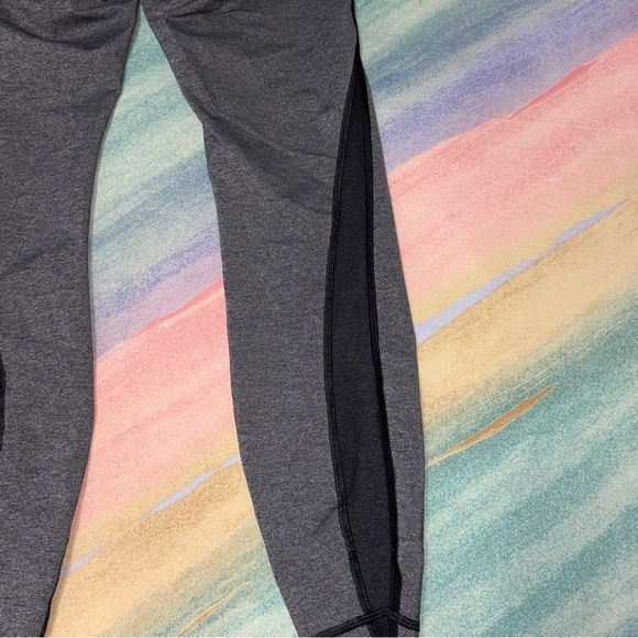 Lululemon Train Times 7/8 Pant *25" Heathered Black / Black size 6 leggings - Picture 8 of 10